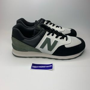 New Balance 574 Blackgreenwhite Pine 